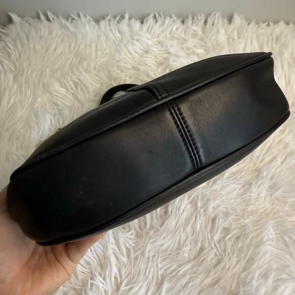 y2k COACH Vintage 2002 Legacy Top Zip West Hobo Shoulder Bag Black - Picture 3 of 9